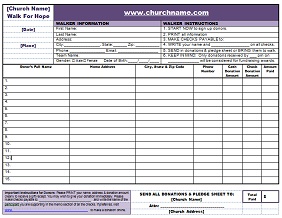 Fundraiser Order Form Template Free from www.freechurchforms.com